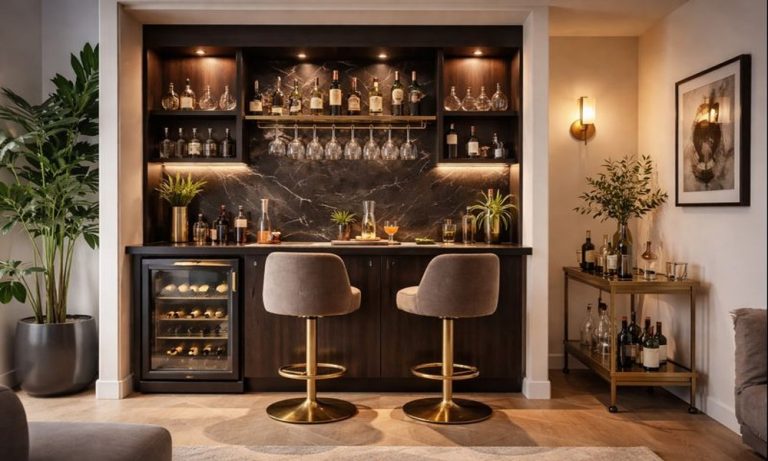 Stylish Home Bar Designs for Compact Homes | Weaver Decor